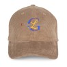 Casquette unisexe bio 6P Éthique Velours
