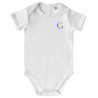Body bébé bio imprimé Made in France
