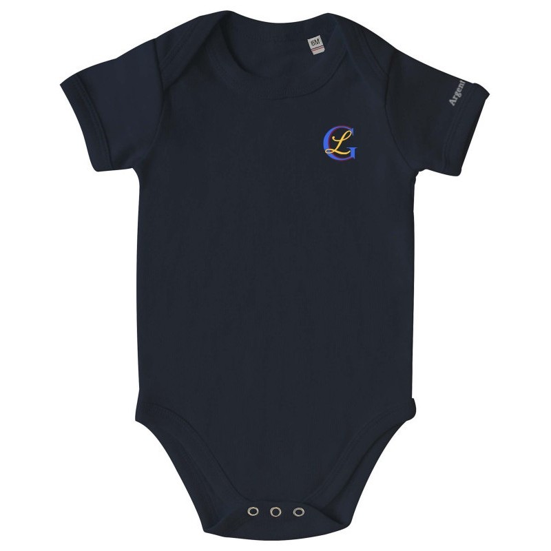 Body bébé bio imprimé Made in France