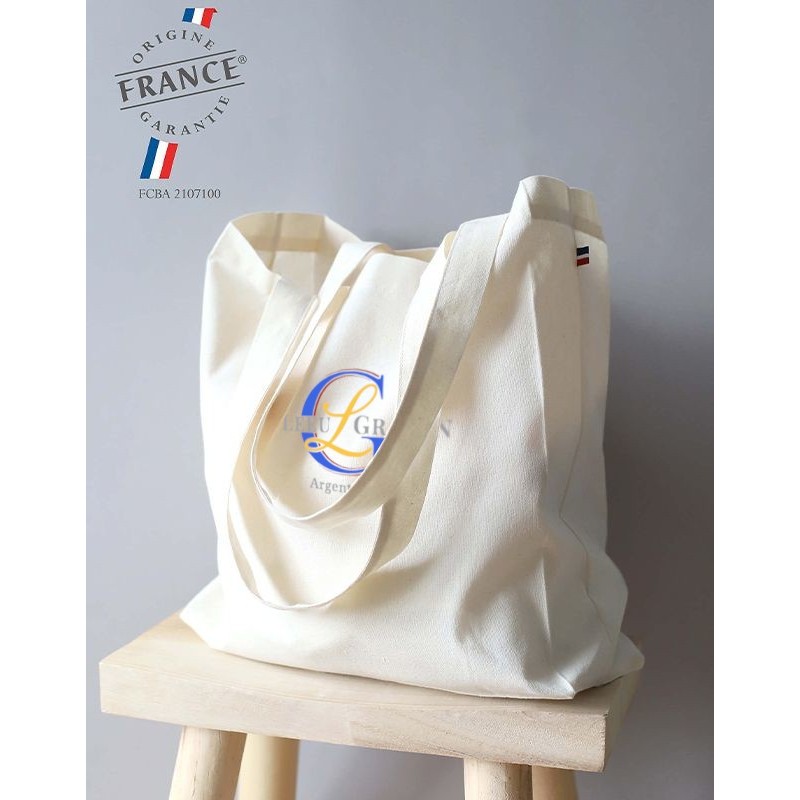 Sac de shopping imprimé Made in France