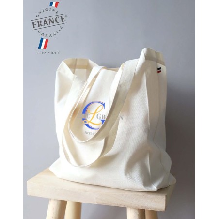 Sac de shopping imprimé Made in France