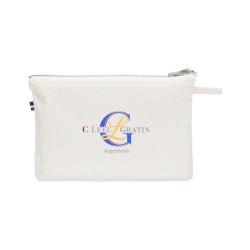 Trousse zippée imprimée Made in France